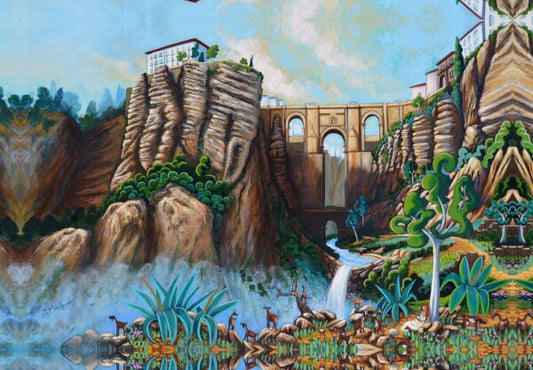 N218 - Ronda -  Framed Canvas