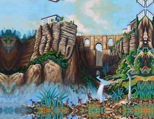 N218 - Ronda -  Framed Canvas
