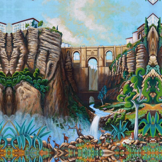 N218 - Ronda -  Framed Canvas