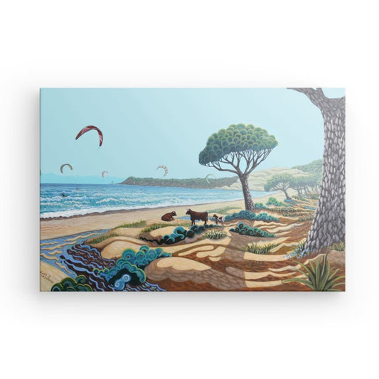 N3 B - Bolonia, south of heaven - Landscape - Canvas