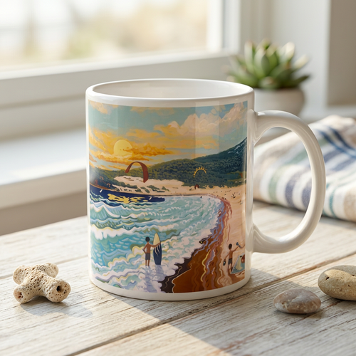 Sonnenuntergang in Valdevaqueros – N239 – Tasse