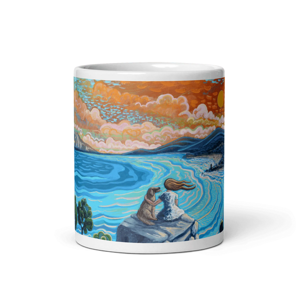 N2 - My Best Friend - Punta Chullera - Mug Panorama - Arte Caballero