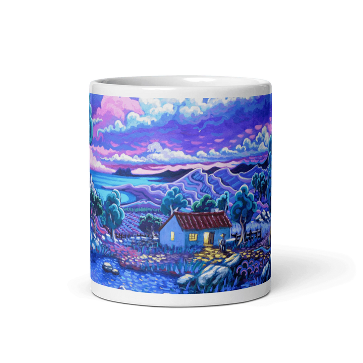 N137 - The twilight - Mug Panorama - Arte Caballero