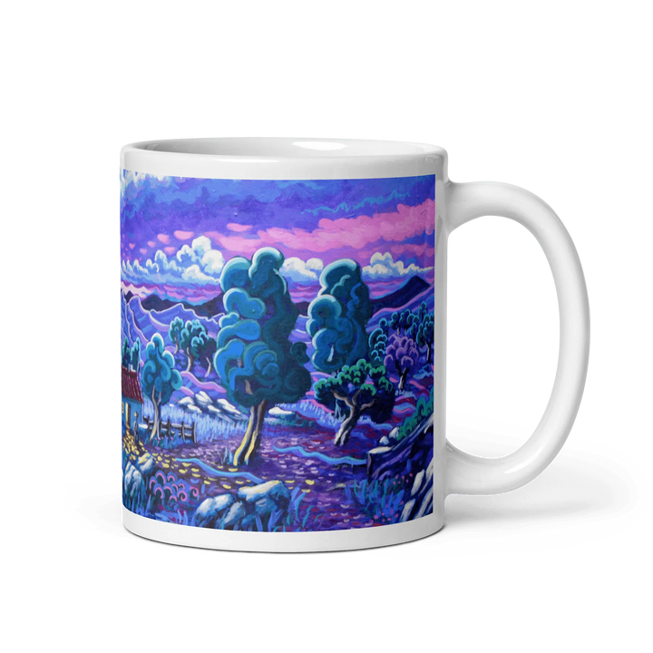 N137 - The twilight - Mug Panorama - Arte Caballero