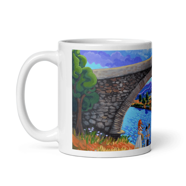 N138 - The roman bridge - Mug Panorama - Arte Caballero