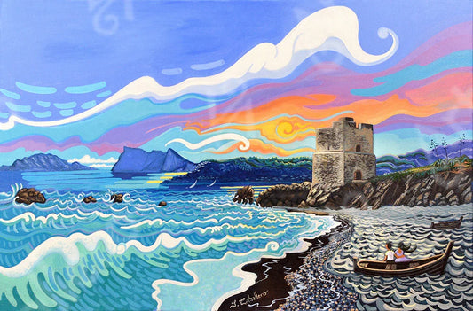 N149 - The Salt Tower, Casares - Canvas