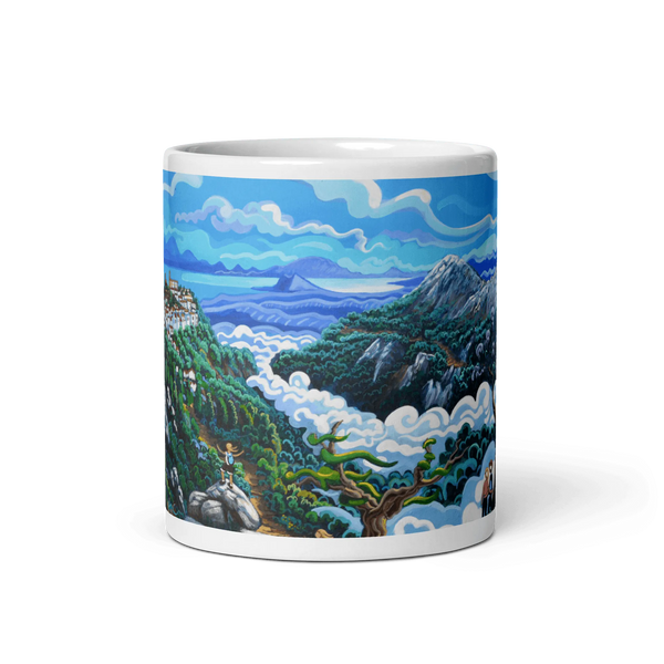 N201 - Sierra Crestelina - Casares - Mug Panorama - Arte Caballero