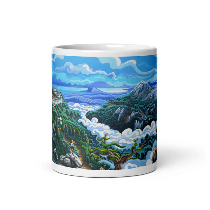 N201 - Sierra Crestelina - Casares - Mug Panorama - Arte Caballero