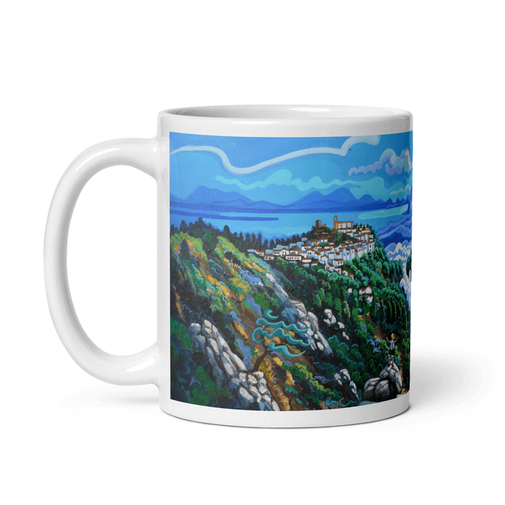 N201 - Sierra Crestelina - Casares - Mug Panorama - Arte Caballero