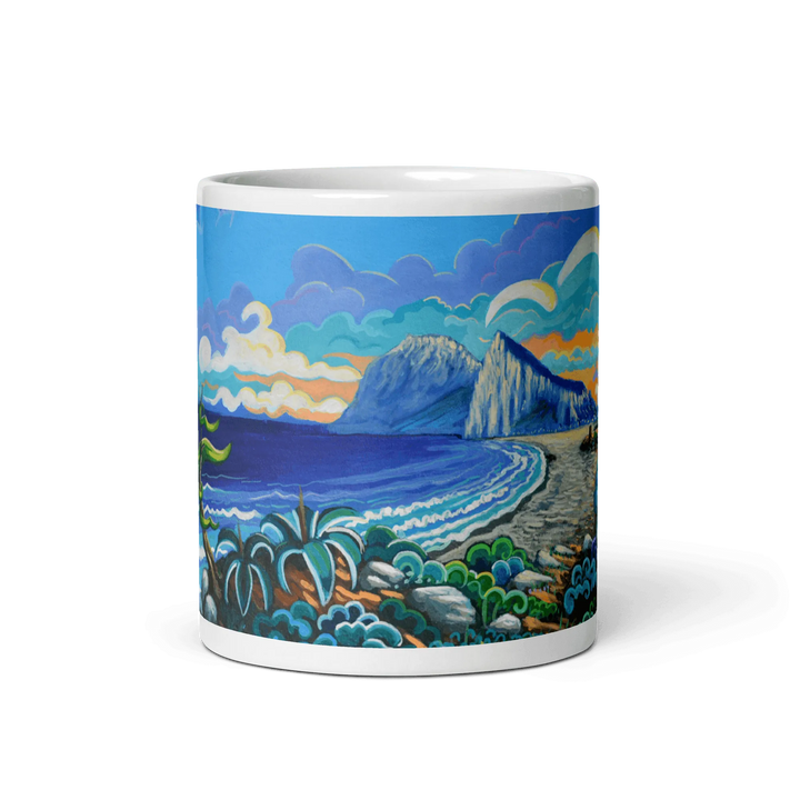 N203 - The path to Alcaidesa - Mug Panorama - Arte Caballero