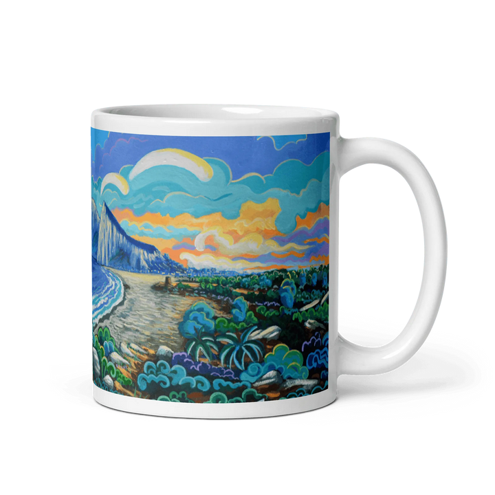 N203 - The path to Alcaidesa - Mug Panorama - Arte Caballero