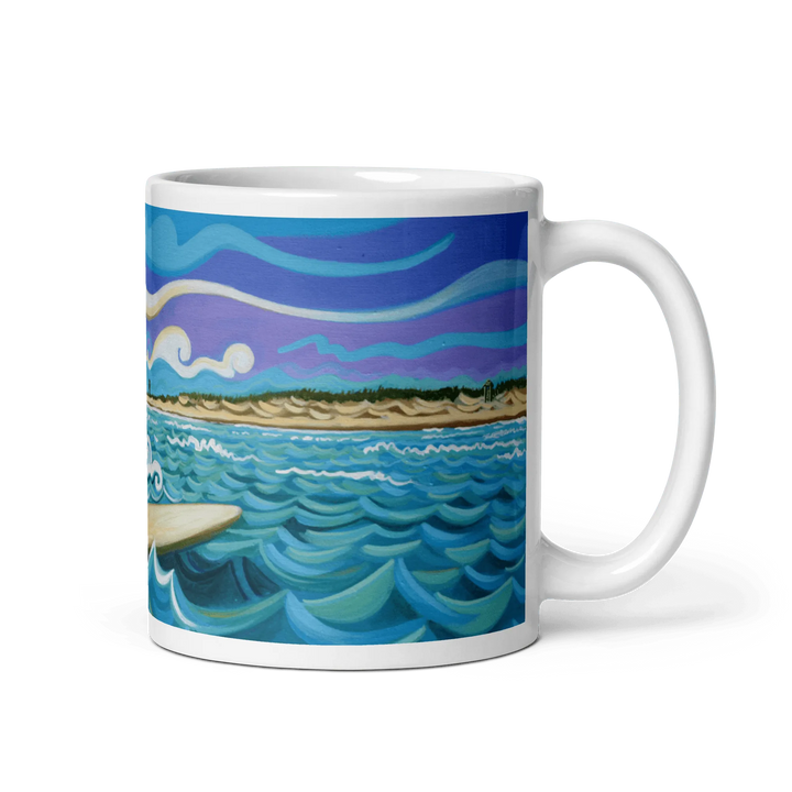 N204 - Surfing - El Palmar - Mug Panorama - Arte Caballero