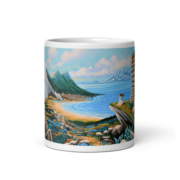 N205 - The Queen's chair - Mug Panorama - Arte Caballero