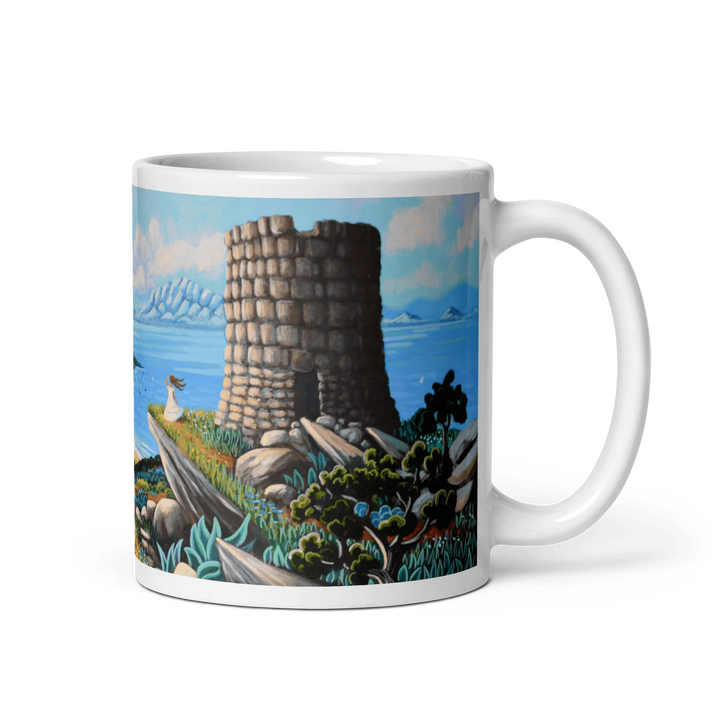 N205 - The Queen's chair - Mug Panorama - Arte Caballero