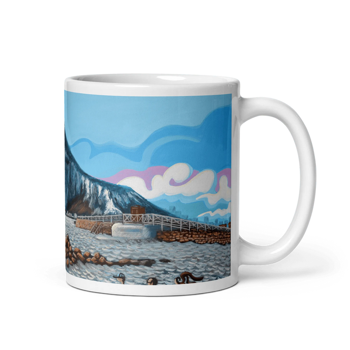 N206 - El Sardinero Beach - Mug Panorama - Arte Caballero