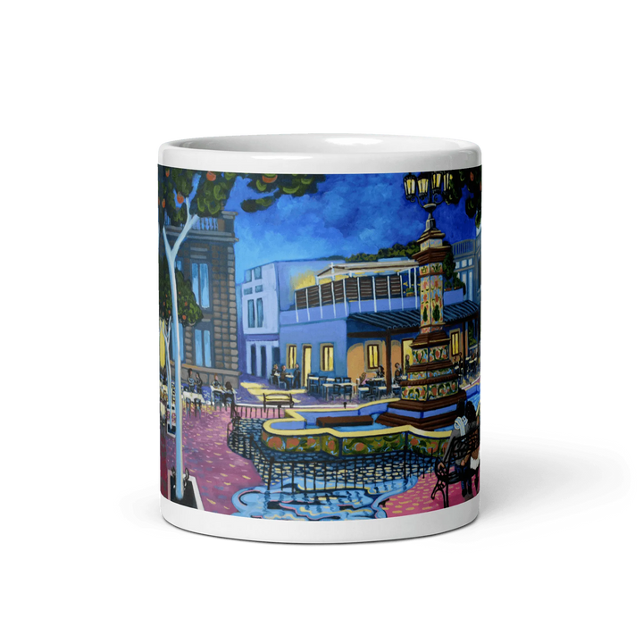 N207 - Plaza Cruz Herrera - Mug Panorama - Arte Caballero