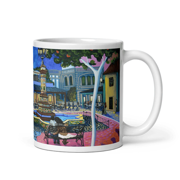 N207 - Plaza Cruz Herrera - Mug Panorama - Arte Caballero