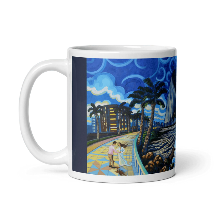 N209 - Poniente Walk - Mug Panorama - Arte Caballero