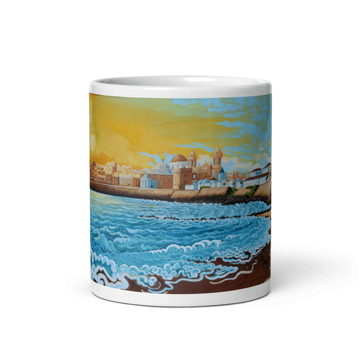 N212 - Cadiz - Mug Panorama - Arte Caballero