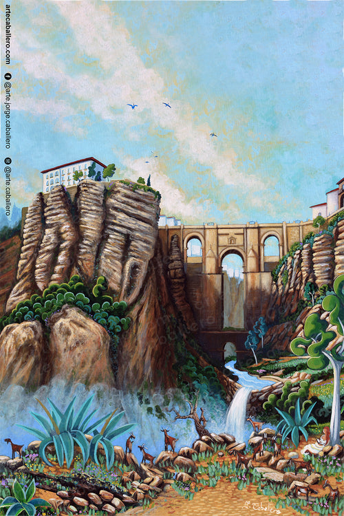 N218 - Ronda - Portrait Canvas