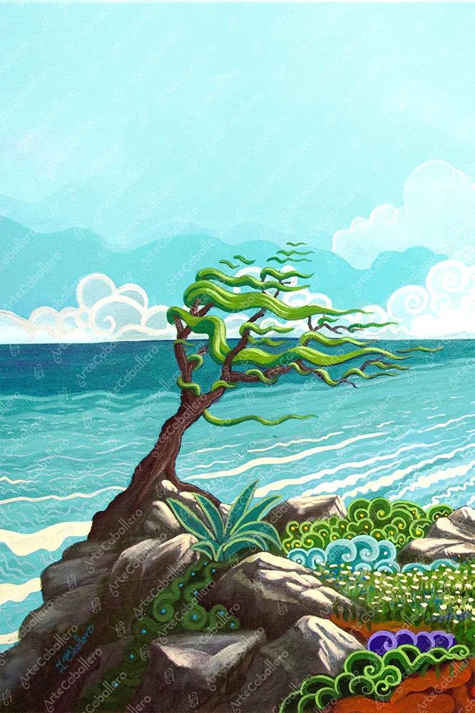 N26 - Viento de levante (Easterly wind) - Square & Portrait - Canvas