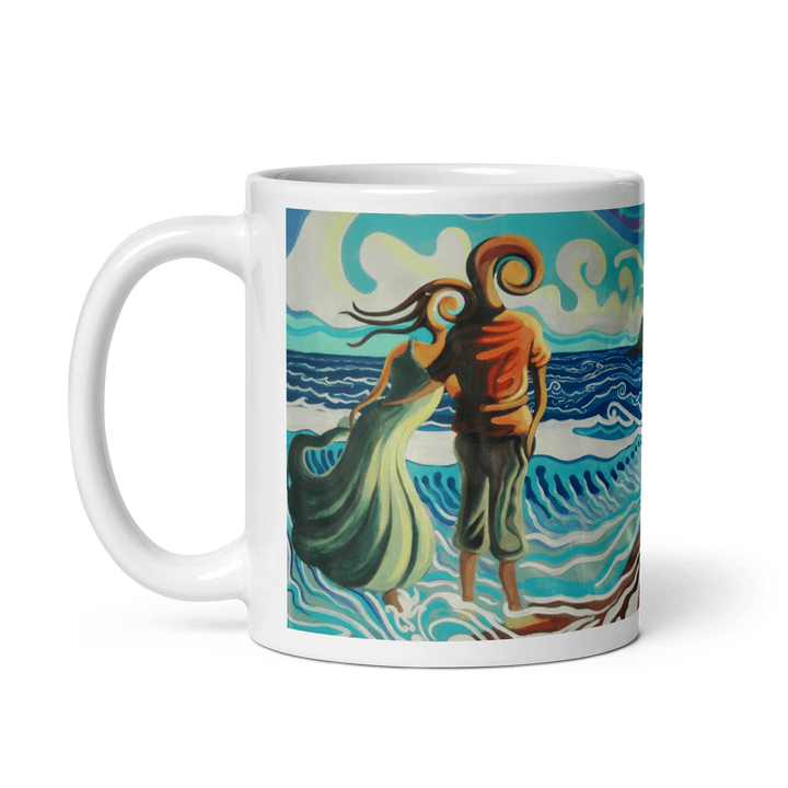 N27 - Alcaidesa Beach - Mug Panorama - Arte Caballero