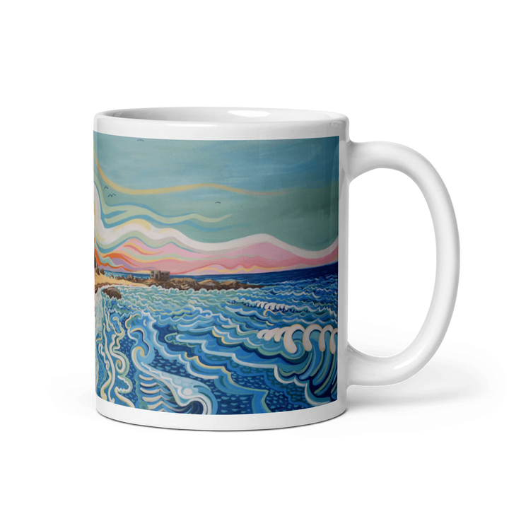 N28 - Atlanterra- Zahara Beach - Mug Panorama - Arte Caballero