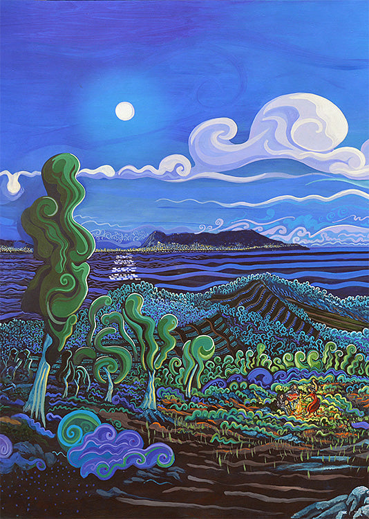 N32 - Hijo de la Luna - Lienzo