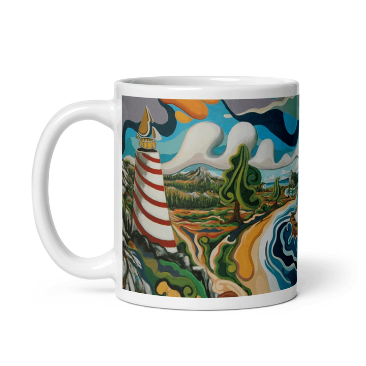 N36 - Strait of Gibraltar - Mug Panorama - Arte Caballero