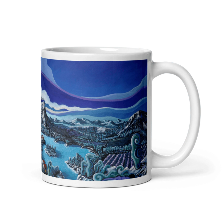 N40 - The flute player - Mug Panorama - Arte Caballero