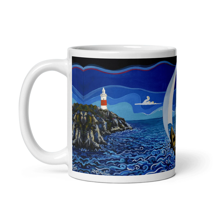 N41 - The strait - Mug Panorama - Arte Caballero