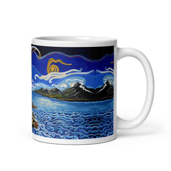 N41 - The strait - Mug Panorama - Arte Caballero