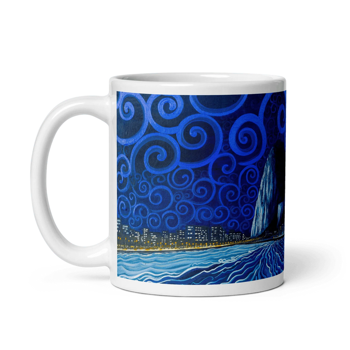 N48 - The bay - Mug Panorama - Arte Caballero