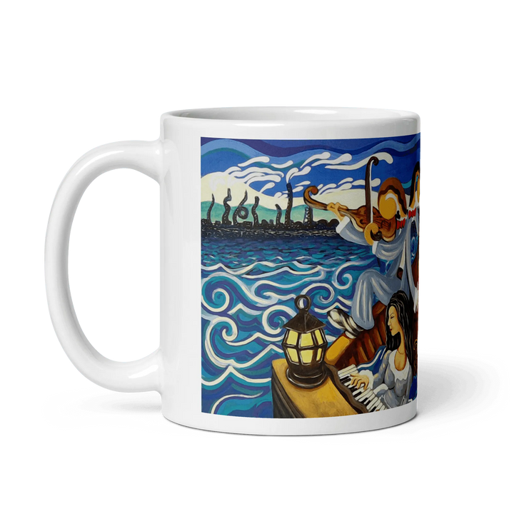 N58 - Strait Serenade - Mug Panorama - Arte Caballero