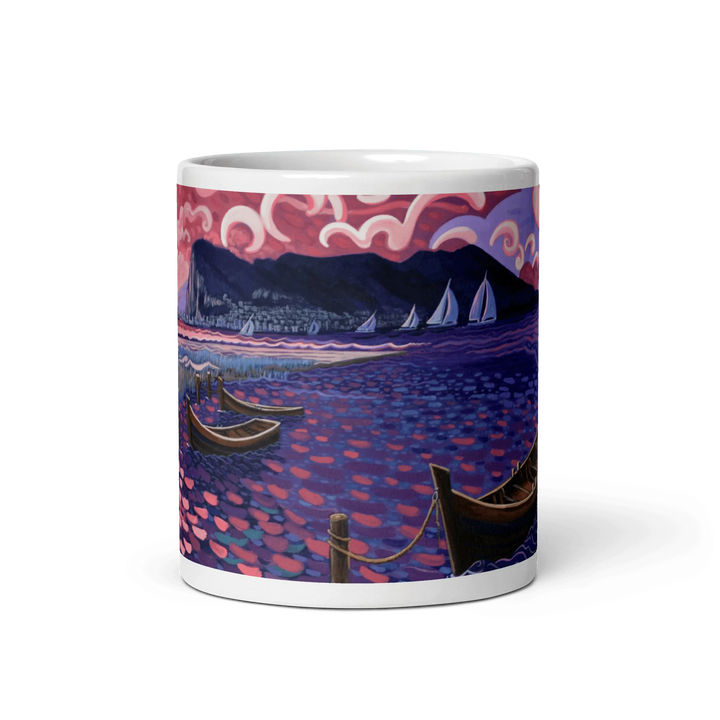 N60 - Rio Palmones marshes - Mug Panorama - Arte Caballero