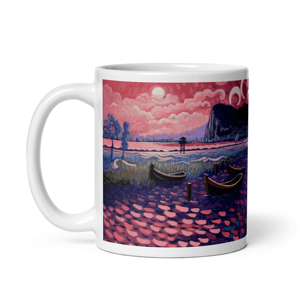 N60 - Rio Palmones marshes - Mug Panorama - Arte Caballero