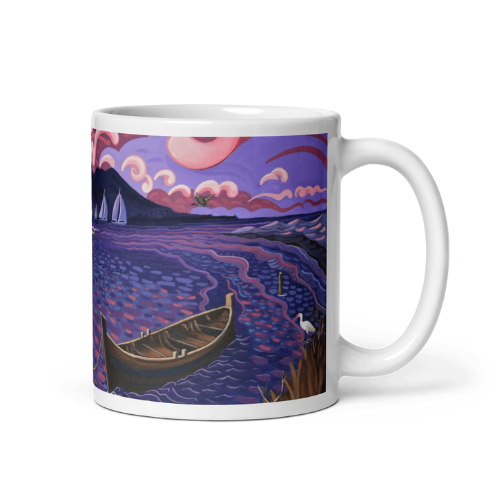 N60 - Rio Palmones marshes - Mug Panorama - Arte Caballero