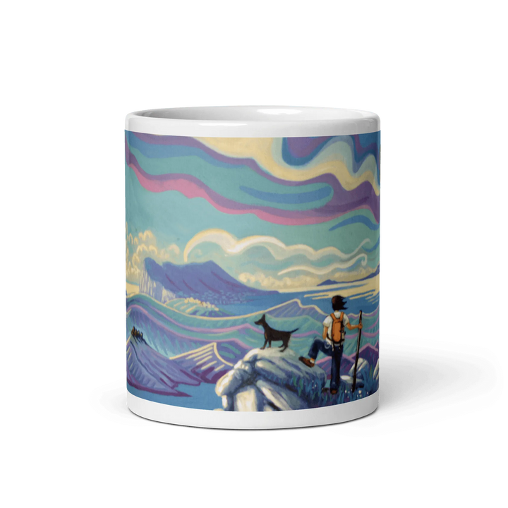 N61 - Trails of the strait - Mug Panorama - Arte Caballero