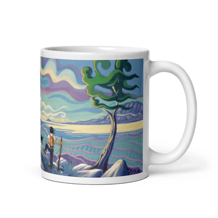 N61 - Trails of the strait - Mug Panorama - Arte Caballero