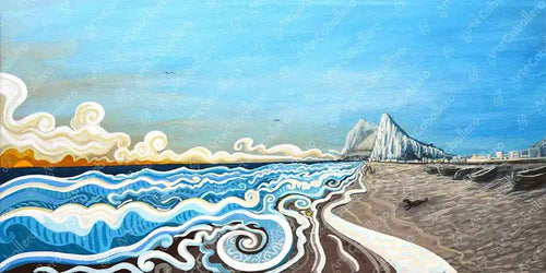 N97 - Playa de Levante - Leinwand