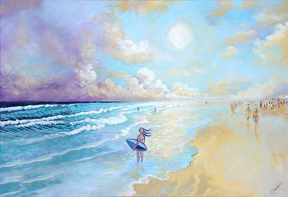 N213 - Atlantic Surf - Canvas