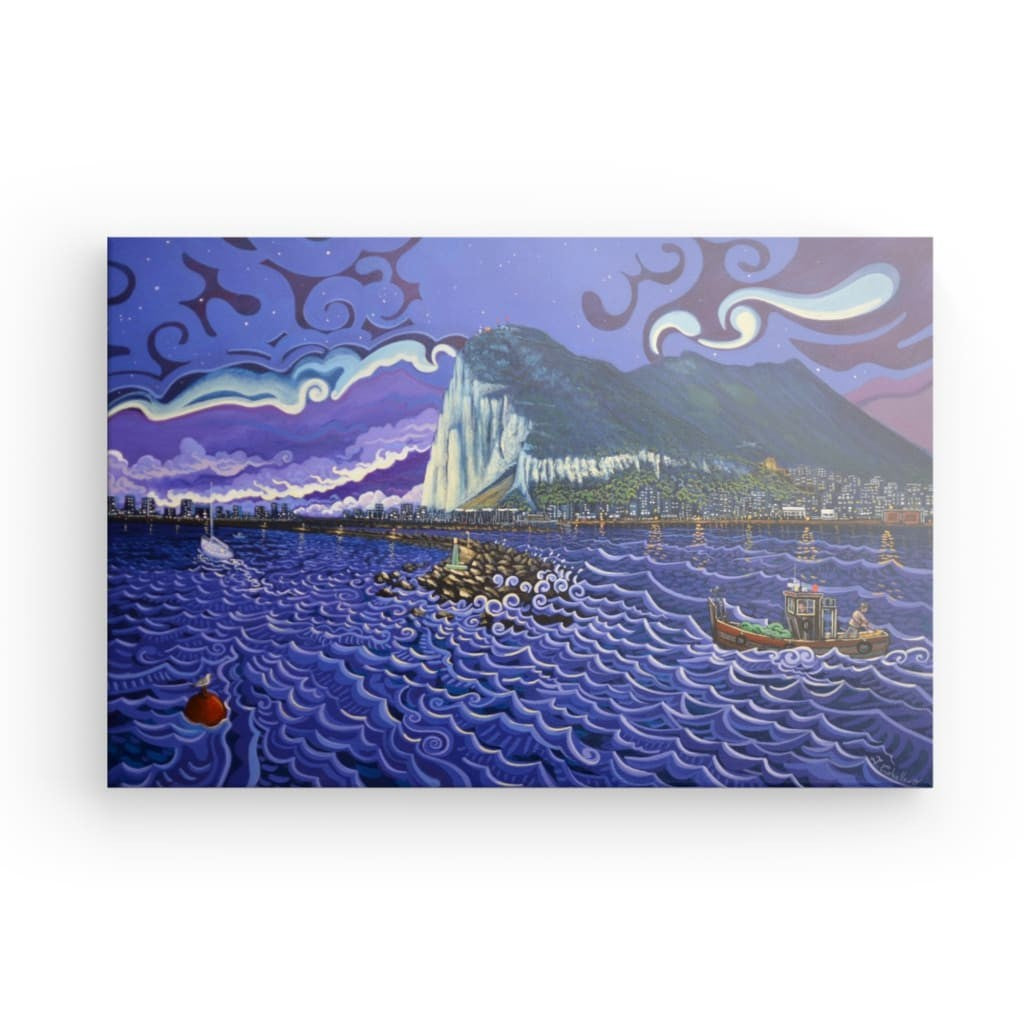 N94 - A Ship to a good harbour - Canvas