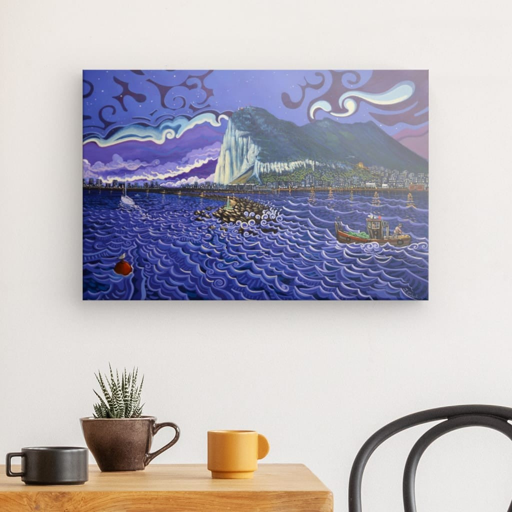 N94 - A Ship to a good harbour - Canvas