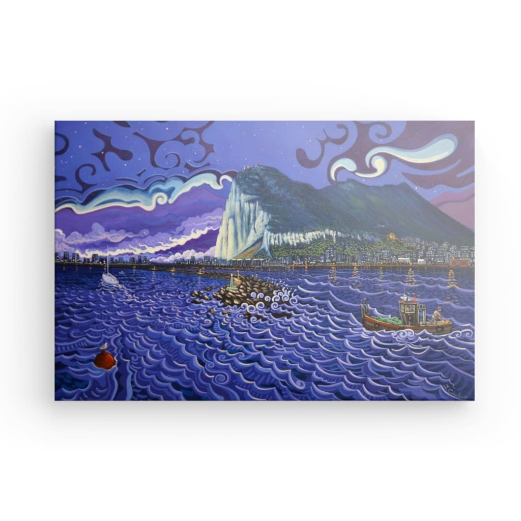 N94 - A Ship to a good harbour - Canvas