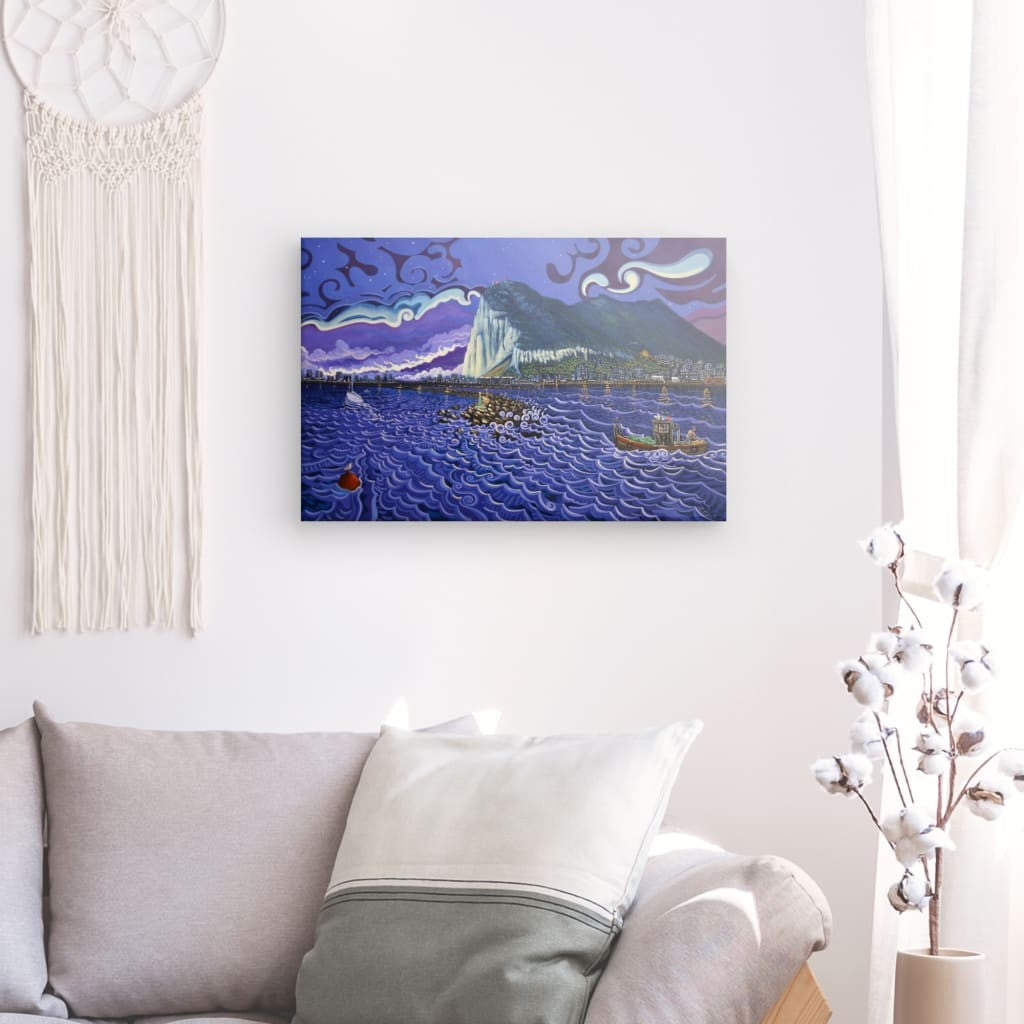 N94 - A Ship to a good harbour - Canvas