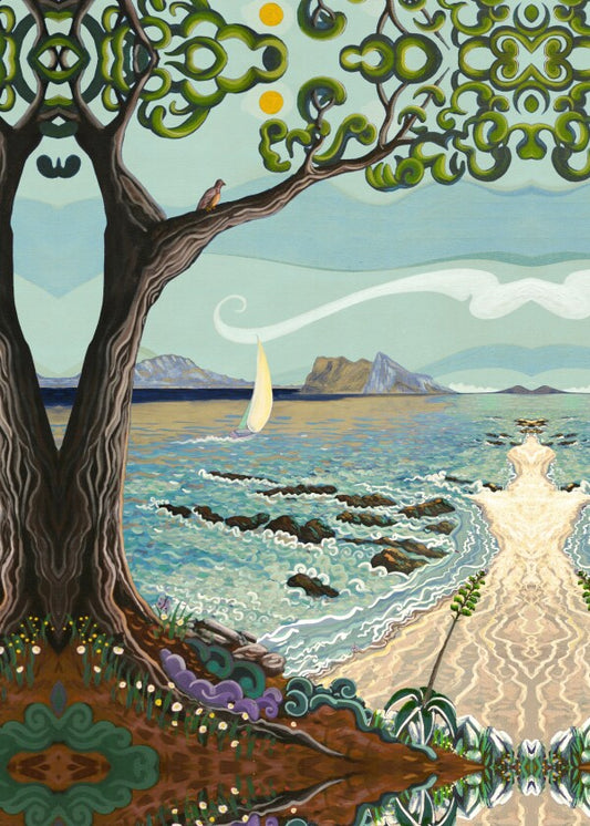 N236 - Beaches of Estepona - Canvas