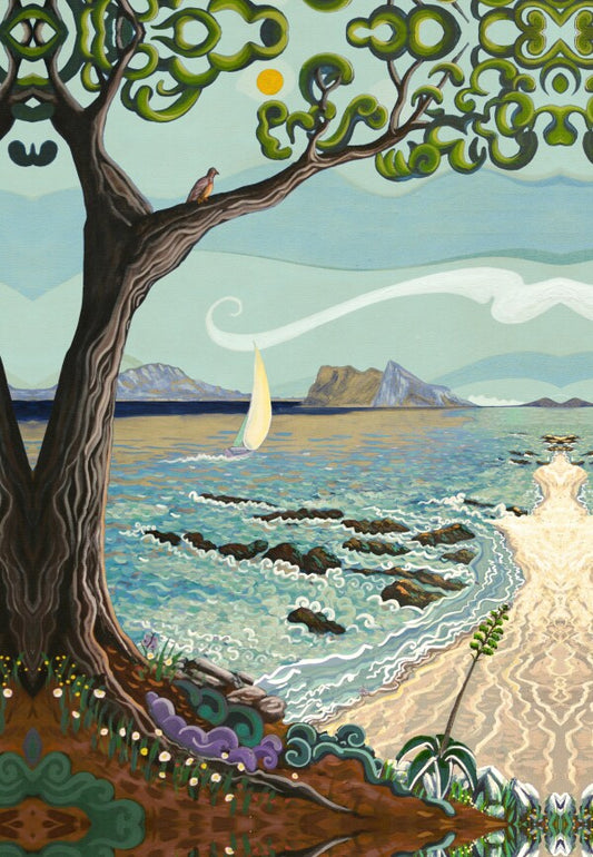 N236 - Beaches of Estepona - Canvas