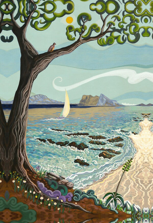 N236 - Beaches of Estepona - Canvas