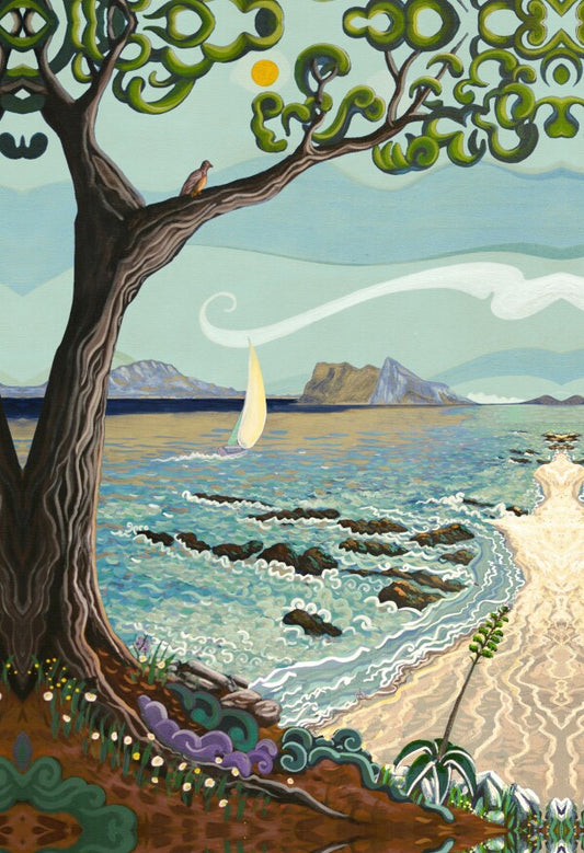 N236 - Beaches of Estepona - Canvas