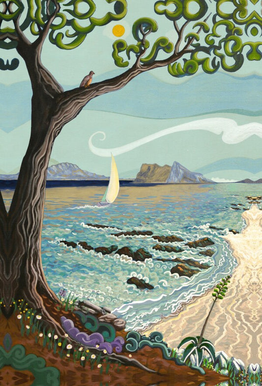 N236 - Beaches of Estepona - Canvas